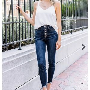 Turn It Up White Tank